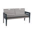 Lillie Solid Wood Eucalyptus Outdoor Bench