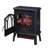 Duraflame 3D Black Infrared Electric Fireplace Stove