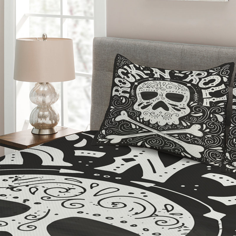 Coverlet, King Bedspread + 2 Shams