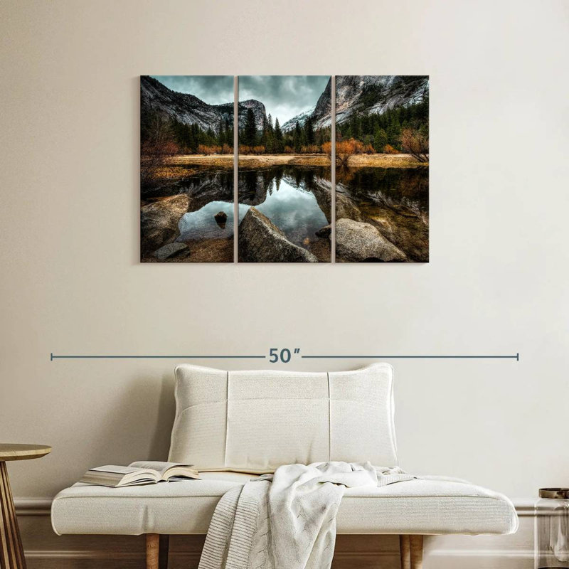 Alvord Glassy Mirror Lake, 24" H x 38" W