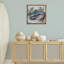  Art mural crabe bleu avec griffes rouges par Lindsay Kivi Fine Art-525127620-525127647