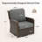 360-Swivel Outdoor Seating Group With Cushions