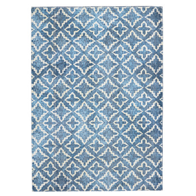 Antaniyah Faux Rabbit Fur Hand Tufted Rug