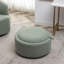 Savinien Upholstered Round Storage Ottoman-163738232