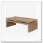 Table basse de salon rectangulaire en bois rustique-370568139