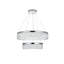 Lustre à niveaux et gradateur à 2 lumières DEL Yiana-646155537