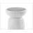Natural Gray Finish Fiber Concrete Accent Table