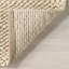 Home Conservatory Textured Handwoven Jute Area Rug-1011692659