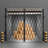 Double-Folding Metal Security Gate