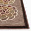 Heie Area Rug In Dark Brown