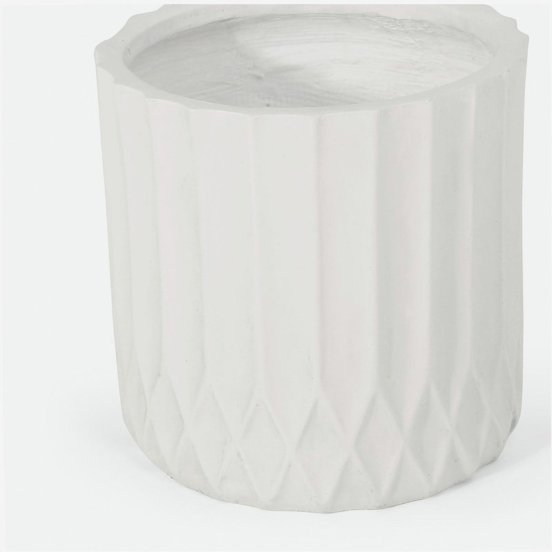Jardinière Mgo, H 12,75 po x l 12,75 po x P 12,75 po