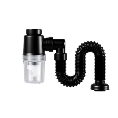 Wash basin downpipe Bathroom-Sink-Drainage-Kit, Bathroom Sink Expansion Pipe, Washbasin Extension Pipe,  Down Pipe  Trap Pipe