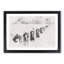 Perched Pigeons - Framed Print-56851754-56851755