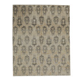 Cotton Ikat Area Rug