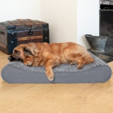 Ultra Plush Luxe Lounger Orthopedic Foam Contour Dog Bed