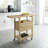 Corell Park Kitchen Cart with Birch Solid Wood Top-162890875