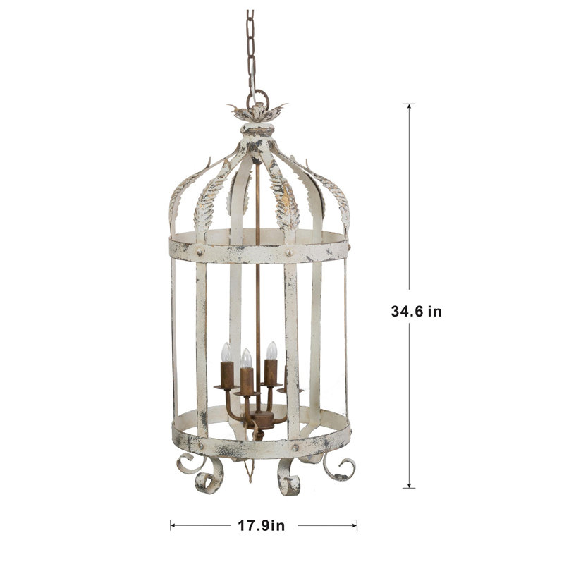 Lustre géométrique à 4 lumières Cosette