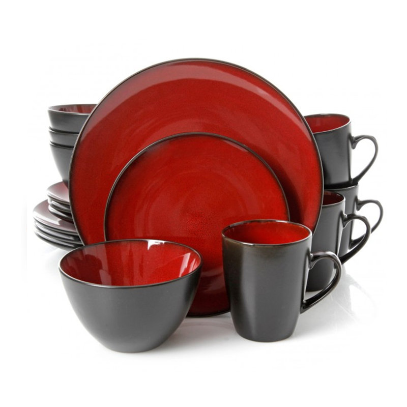 Carole Piece Stoneware Dinnerware Set - Service for 4