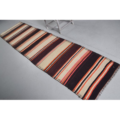 Tapis turc Oushak tissé à la main en beige pour les salles à manger et les grands espaces