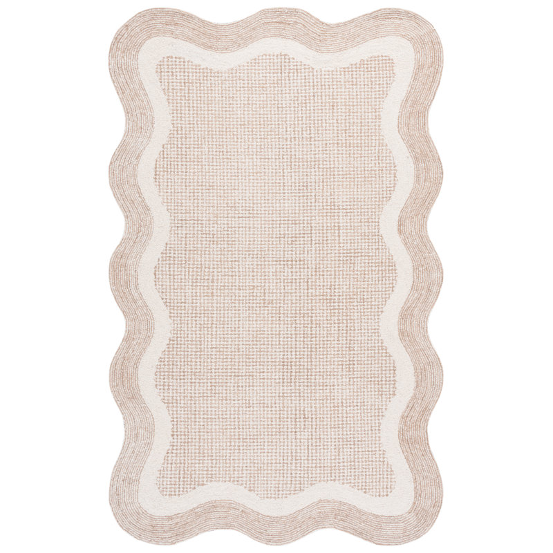 Neruda Ebony 536 Hand Tufted 80% Wool; 20% Cotton Geometric Rug, Rectangle 9' x 12'