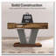 Table basse moderne carrée rustique avec base en croix