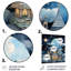 Child Nursery Starry Night III - Art mural en métal pour chambre de bébé-101154180