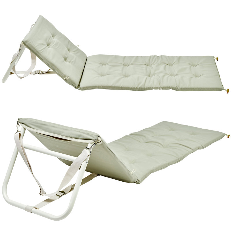 Chaise de plage inclinable: Herbe de mer