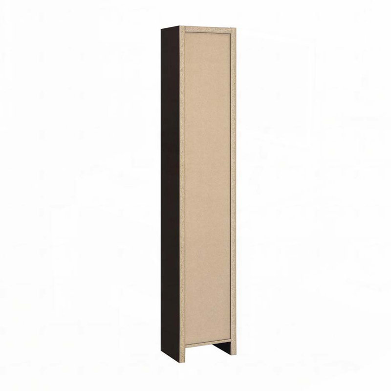Rectangular 8-shelf Bookcase With 2 Fixed Shelves