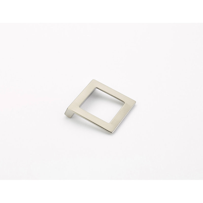 Finestrino Finger Pull, Satin Nickel