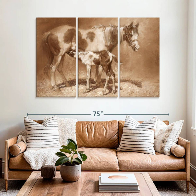 Brampt Sienna Paint, 42" H x 65" W