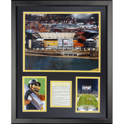 Memorabili encadrée pittsburgh aciers-heinz field NFL