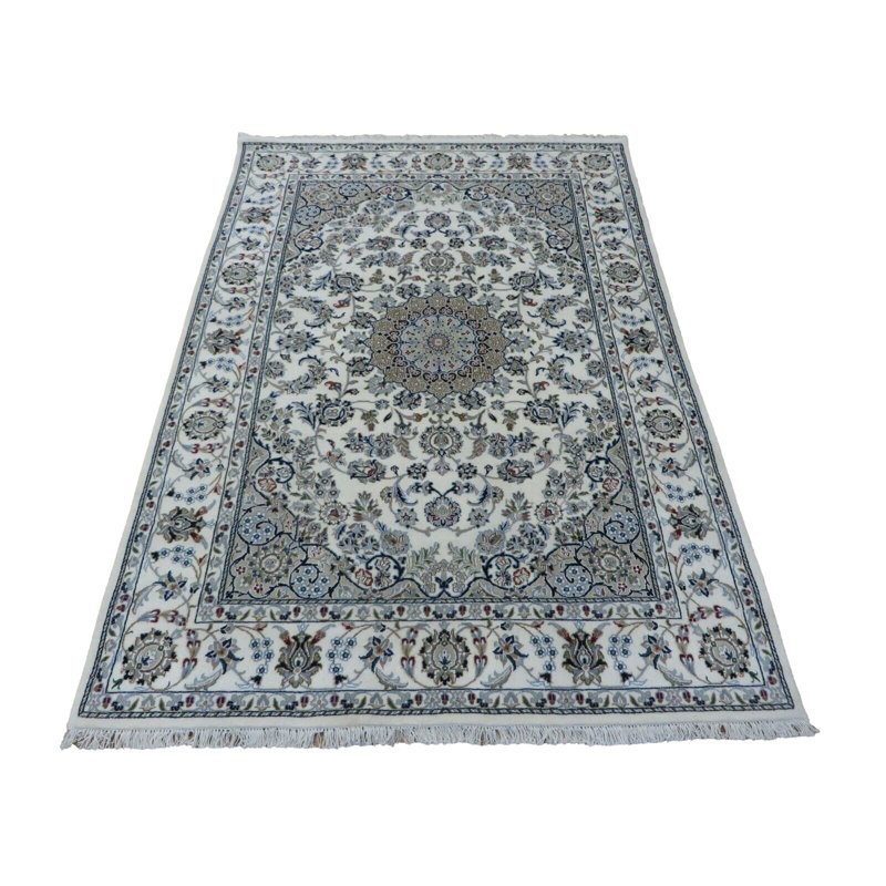 Tapis nain ivoire Dayonte, Rectangle 4 pi 8 po x 6 pi 9 po