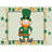 The Holiday Aisle® Washable Saint Patrick's Day Clover Leprechaun Holiday Rug-161121779