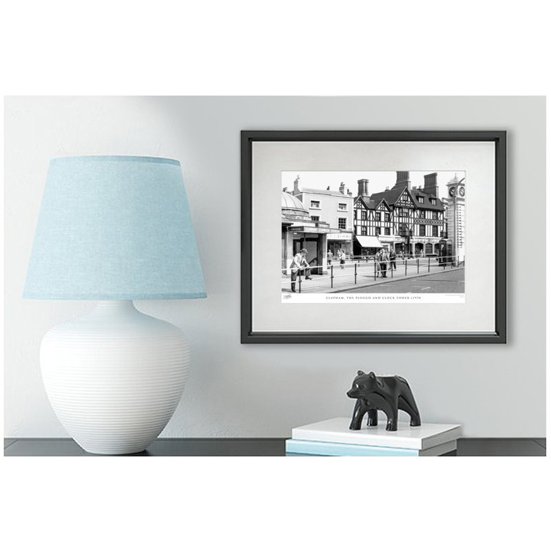 Clapham, The Plough And Clock Tower C1970 by Francis Frith - Single Picture Frame Print, 45cm H x 60cm W x 2.3cm D