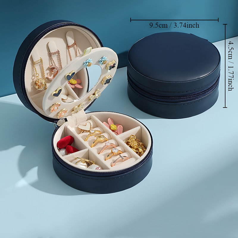 Boîte à bijoux +, Bleu marine