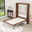 Lit escamotable en bois avec bureau-551205973