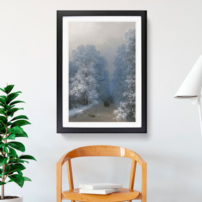 Winter Landscape by Ivan Aivazovsky - Picture Frame Painting