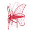 Banc de jardin Butterfly