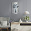 Art mural en métal «Luxe Blue Botanical Sketches 6» par Anne Tavoletti-1080970403