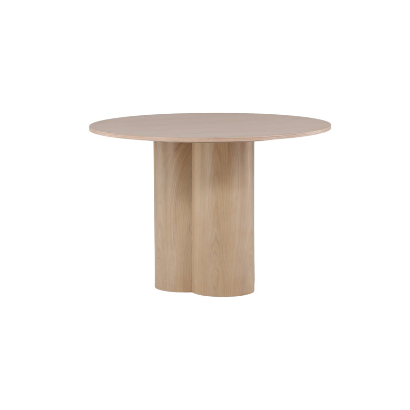 Round Dining Table, White