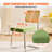 18.11'' H Tufted Upholstered Metal Cantilever Chair-102156949-100407791