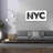 'NYC' by Robert Farkas, Giclee Canvas Wall Art-940327395