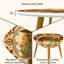Ensemble de 2 tables basses gigognes Triangle