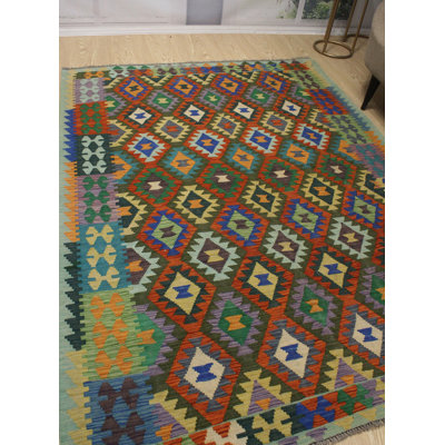 Hults Wool Southwestern Indoor Rug