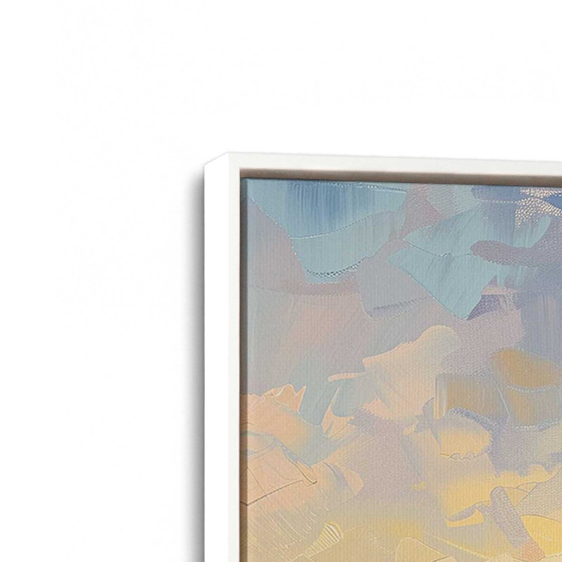 «Sunset Sail» par Golden Glow Interiors 2 - Pièces sur toile, Cadre opaque blanc, H 38 po x l 26 po