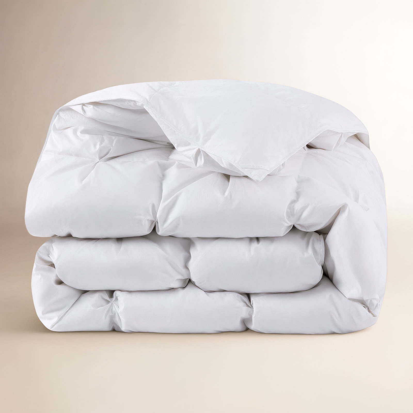 Organic Cotton Comforter Set, California King, White