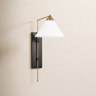 Raze Single Light Steel Dimmable Wallchiere