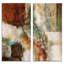 « Abstract » par Tristan Scott-ensemble de 2 reproductions d’art sur toile tendue