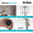 Sellette Pull Down Single Handle Kitchen Faucet-49102845