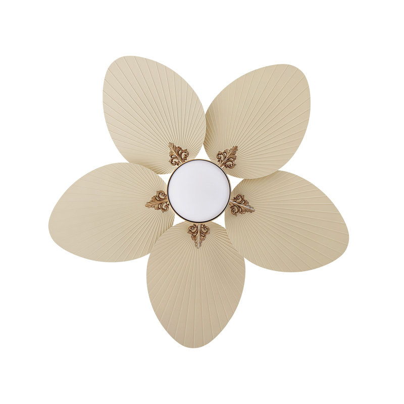 Marjane 130cm Ceiling Fan with LED Lights